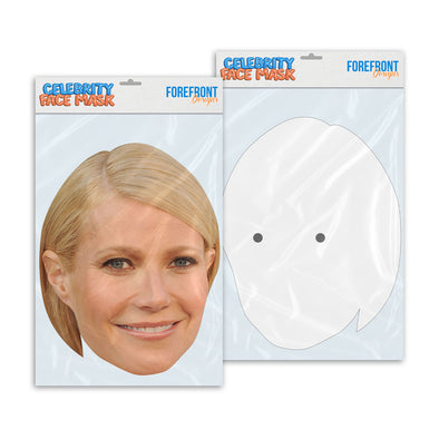 Personalised funny Celebrity face mask Gwyneth Paltrow ready to wear,  fun party gifts unique for fans, novelty face masks