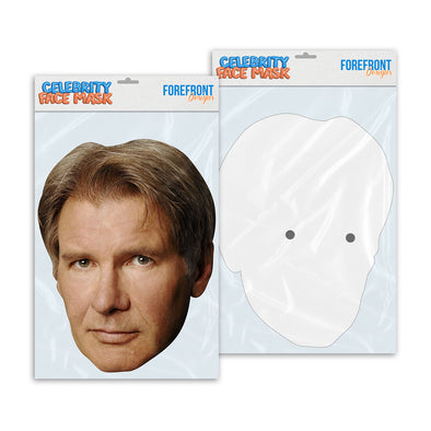 Personalised funny Celebrity face mask Harrison Ford ready to wear,  fun party gifts unique for fans, novelty face masks