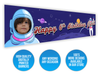 Personalised Kids Birthday Photo Banner