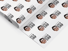 Personalised Birthday Face photo Gift Wrap/Wrapping Paper