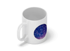 Personalised Star map happy birthday dad, Galaxy Night Sky Keepsake Gift mug