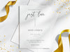 Personalised Minimalist Wedding Invitations with Envelopes