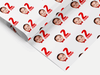 Personalised Birthday Face photo Gift Wrap/Wrapping Paper