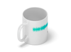 Personalised couple song soundwave mug