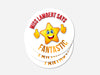 Personalised Round Teacher Sticker Labels, student sticker, school sticker