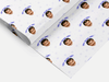 Personalised Birthday Face photo Gift Wrap/Wrapping Paper
