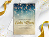 Personalised Stars Birthday Party Invitations with Envelopes