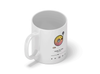 Personalised couple song album mug
