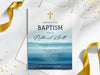 Personalised Baptism/Christening Invitations with Envelopes