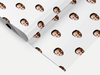 Personalised Birthday Face photo Gift Wrap/Wrapping Paper