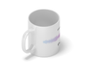 Personalised couple song soundwave mug