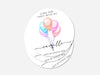 Personalised Round Birthday Sticker Labels, party label, surprise party, birthday label