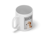 Personalised pet dog wanted mug