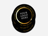 Personalised Round Sticker Custom Photo Labels, Party bag, birthday, wedding, baptism, custom logo