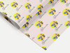 Personalised Birthday Face photo Gift Wrap/Wrapping Paper