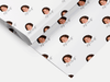 Personalised Birthday Face photo Gift Wrap/Wrapping Paper