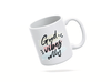 Personalised 'good vibes only'mug