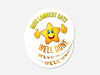 Personalised Round Teacher Sticker Labels, student sticker, school sticker