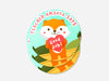 Personalised Round Teacher Sticker Labels, student sticker, school sticker