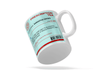 Personalised prescription mug