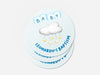 Personalised Round Baptism Sticker Labels, Christening sticker, custom sticker