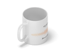 Personalised couple song soundwave mug