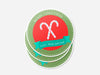 Personalised Round Christmas Sticker Labels, party label, surprise party, holiday sticker