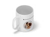 Personalised couple image song album mug