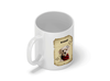 Personalised pet dog wanted mug