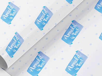 Personalised Birthday Gift Wrap/Wrapping Paper
