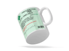 Personalised prescription mug