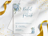 Personalised Floral Wedding Invitations with Envelopes