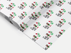Personalised Christmas funny face photo elf Gift Wrap/Wrapping Paper