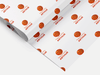 Personalised Birthday basketball themed Gift Wrap/Wrapping Paper
