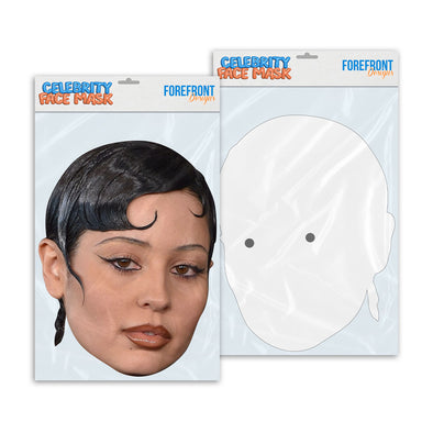 Personalised funny Celebrity face mask Alexa Demie ready to wear,  fun party gifts unique for fans, novelty face masks