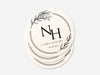 Personalised Round Sticker Labels, Party bag, birthdays, weddings, logo stickers