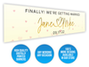 Personalised Wedding Banner