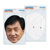 Personalised funny Celebrity face mask Jackie Chan ready to wear,  fun party gifts unique for fans, novelty face masks