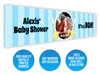 Personalised Baby shower Photo Banner