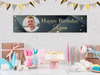 Personalised Birthday Photo Banner