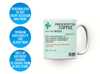 Personalised prescription mug
