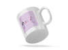 Personalised magnet couple mug