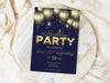 Personalised Birthday Party Invitations with Envelopes