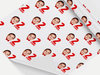 Personalised Birthday Face photo Gift Wrap/Wrapping Paper