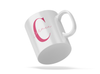 Personalised Mom Initial Name mug