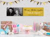 Personalised Anniversary Photo Banner