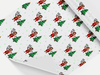 Personalised Christmas funny face photo Gift Wrap/Wrapping Paper