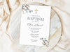 Personalised Baptism/Christening Invitations with Envelopes