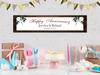Personalised Anniversary Banner