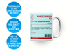Personalised prescription mug